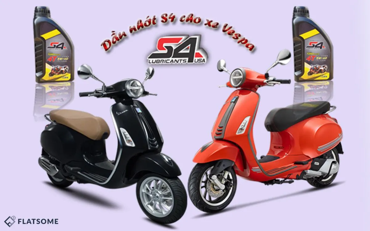 Loại Nhớt Cho Vespa Sprint Nào Tốt Nhất?